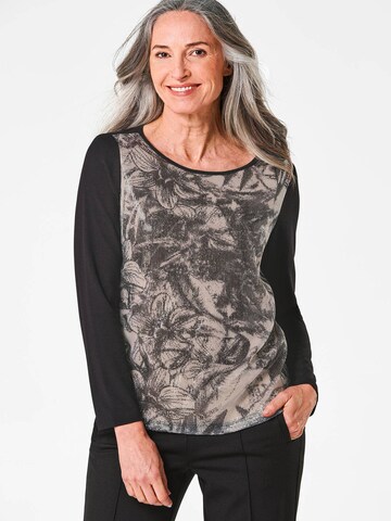 T-shirt Goldner en noir : devant