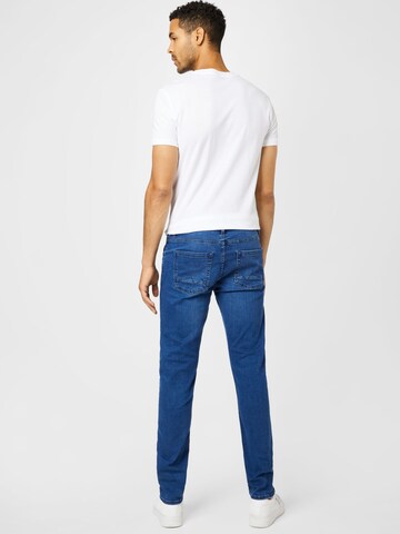 Coupe slim Jean 'Jet' BLEND en bleu