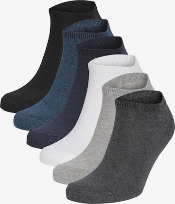 Next Socken in Blau: Vorderseite