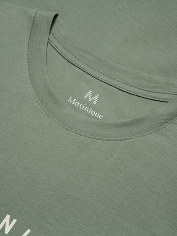 Matinique Футболка 'MAJeramy' в Зеленый