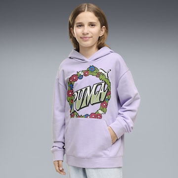 PUMA Sweatshirt in Lila: Vorderseite
