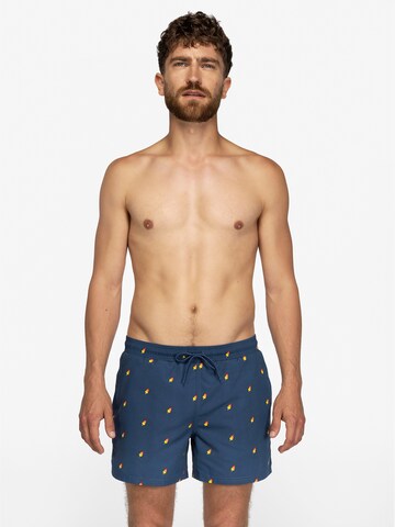 A-dam Boxershorts in Blauw: voorkant
