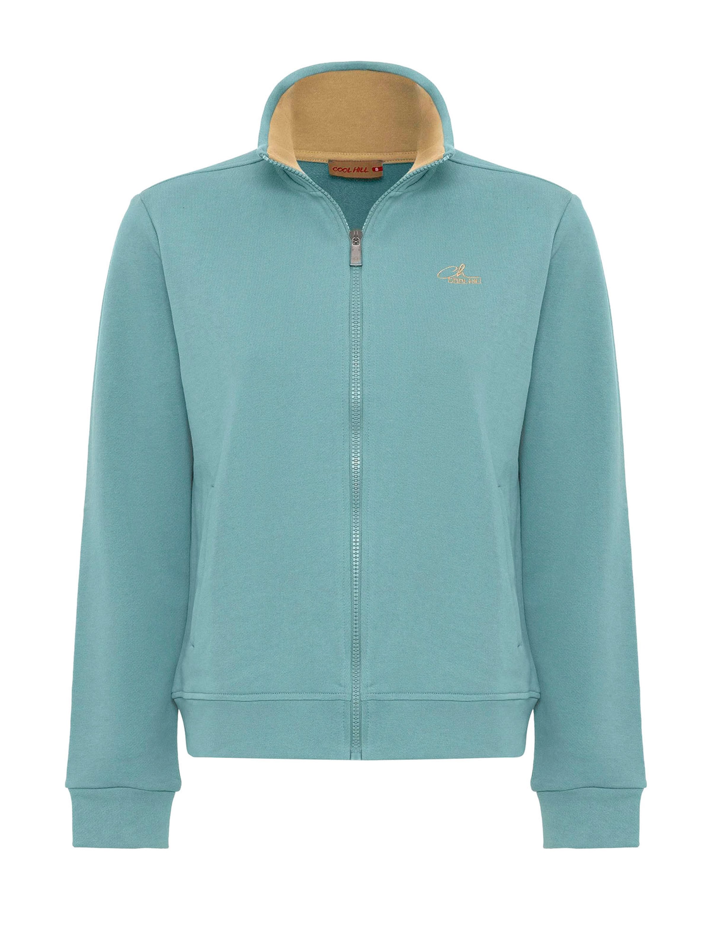 Cool Hill Sweat jacket in Green: front