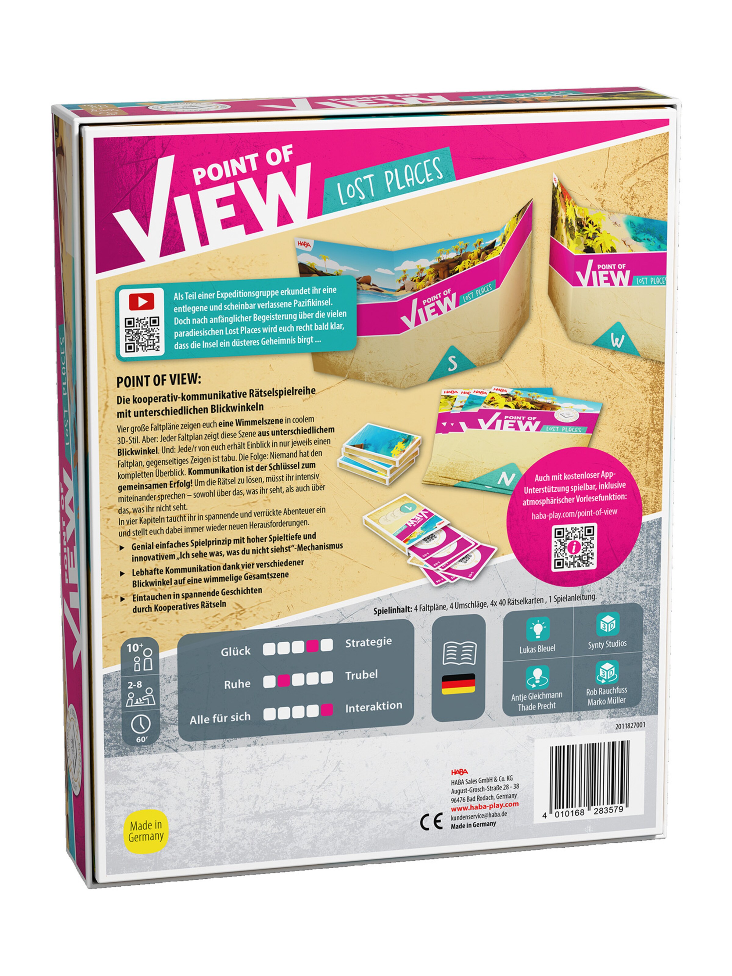 HABA Game ' Point of View Lost Places ' in Mixed colors