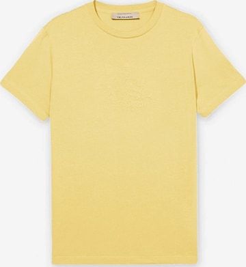 Trussardi Shirt in Geel: voorkant
