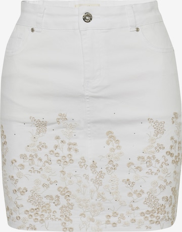 KOROSHI Skirt in White: front