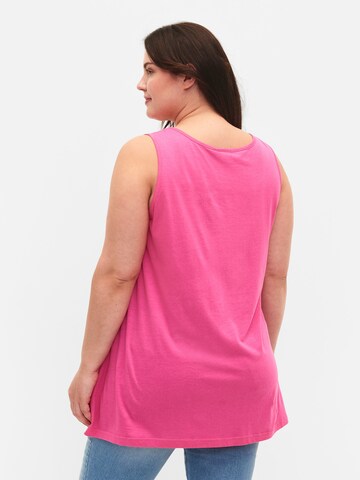 Zizzi Bluse 'AMANDA' in Pink