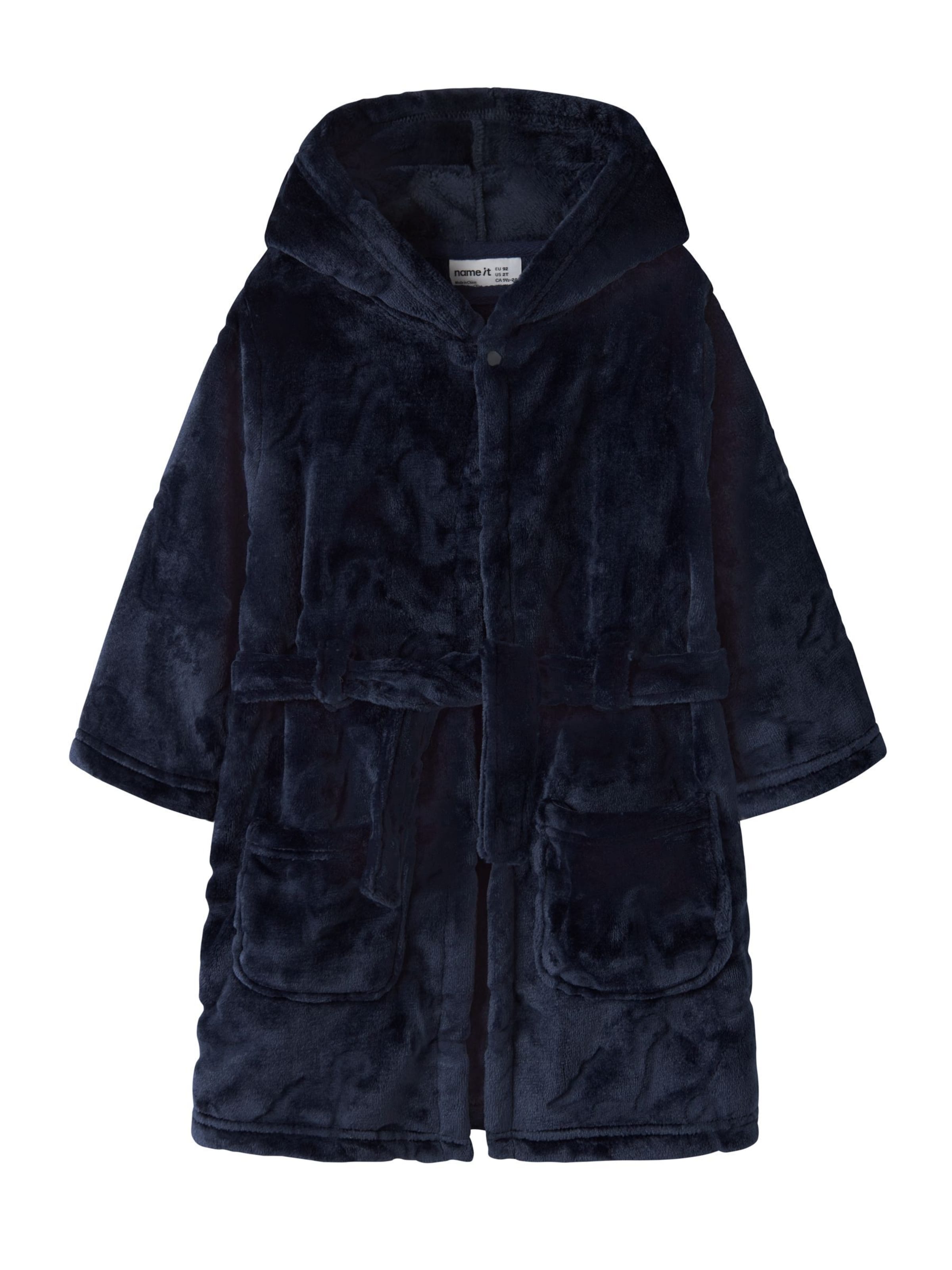 Peignoir NAME IT en bleu : devant