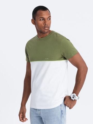T-Shirt 'S1619' Ombre en vert