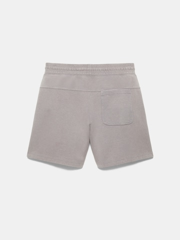 Pull&Bear Loosefit Kalhoty – šedá