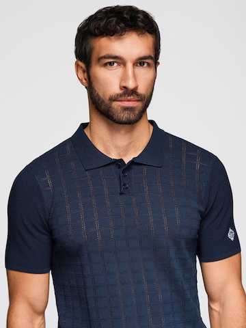 Ombre Shirt in Blauw