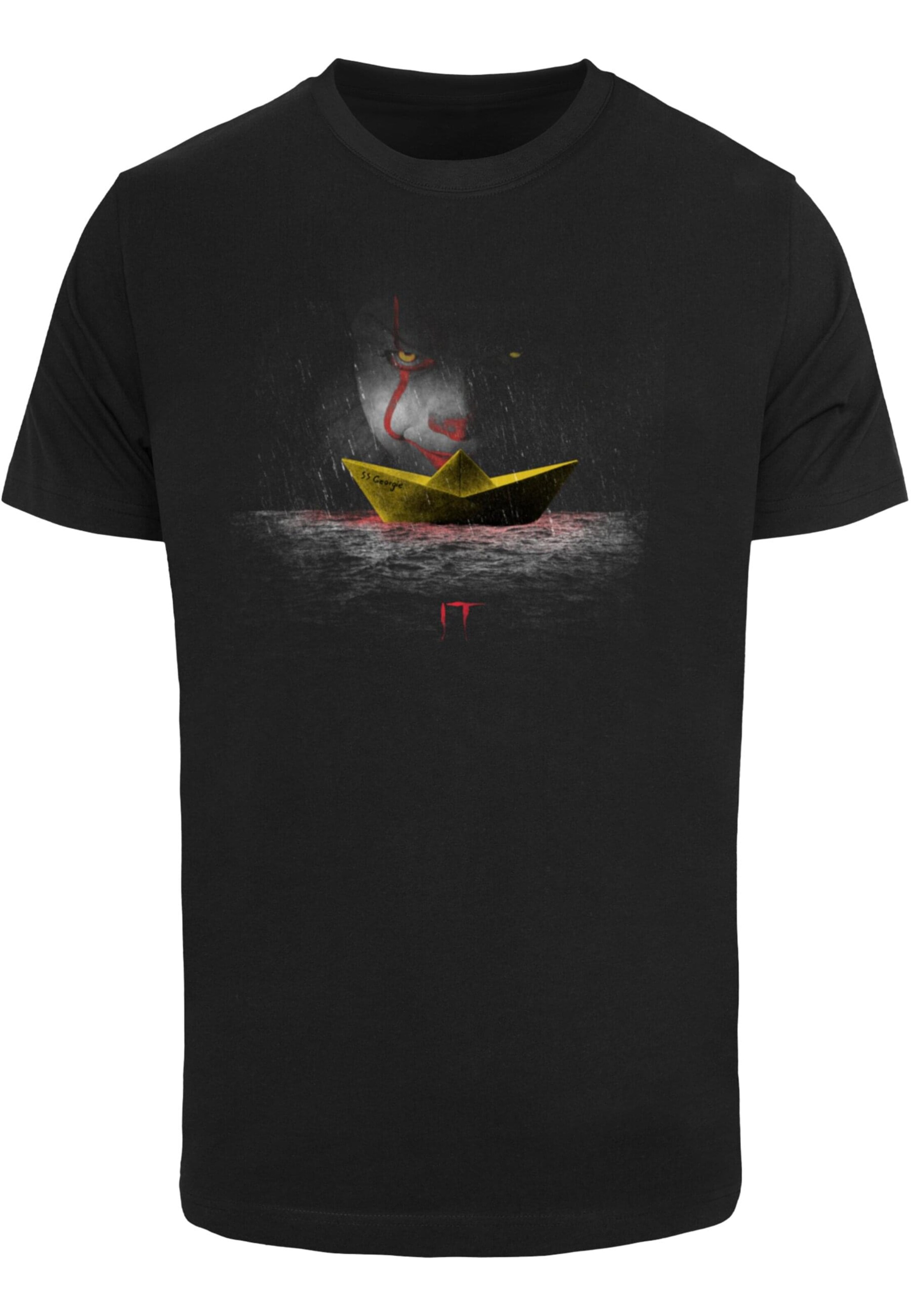 ABSOLUTE CULT Shirt 'IT - 2017' in Zwart: voorkant