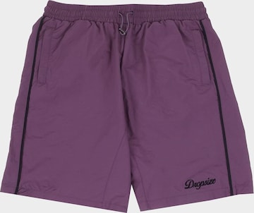 Dropsize Shorts in Lila: Vorderseite