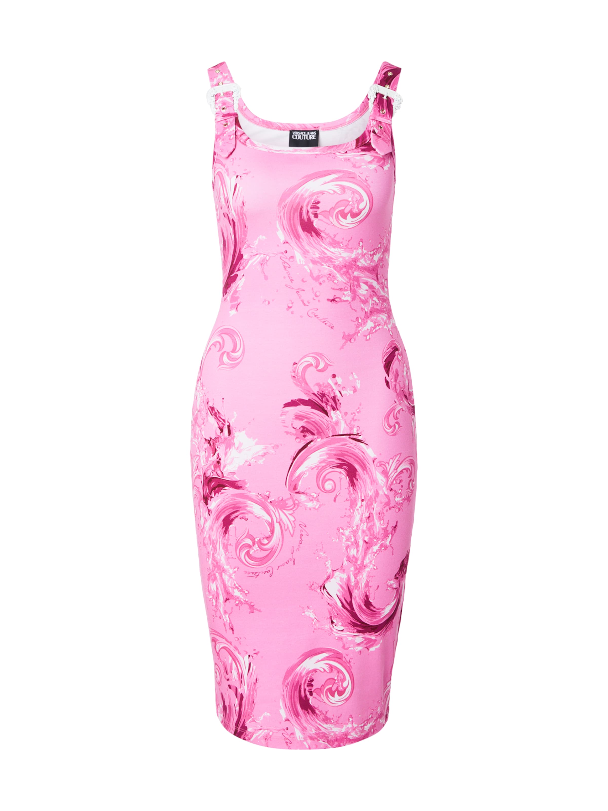 Versace Jeans Couture Сарафан в Ярко-розовый / Светло-розовый / Темно-розовый / Белый, Обзор товара