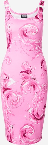 Versace Jeans Couture Сарафан в Ярко-розовый: спереди