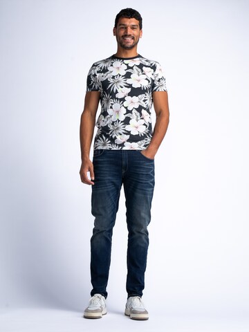 Petrol Industries T-Shirt 'Sanibel Island' in Grau