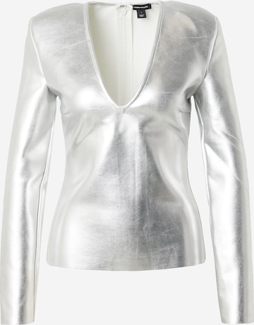 Karen Millen Shirt in Silber: predná strana