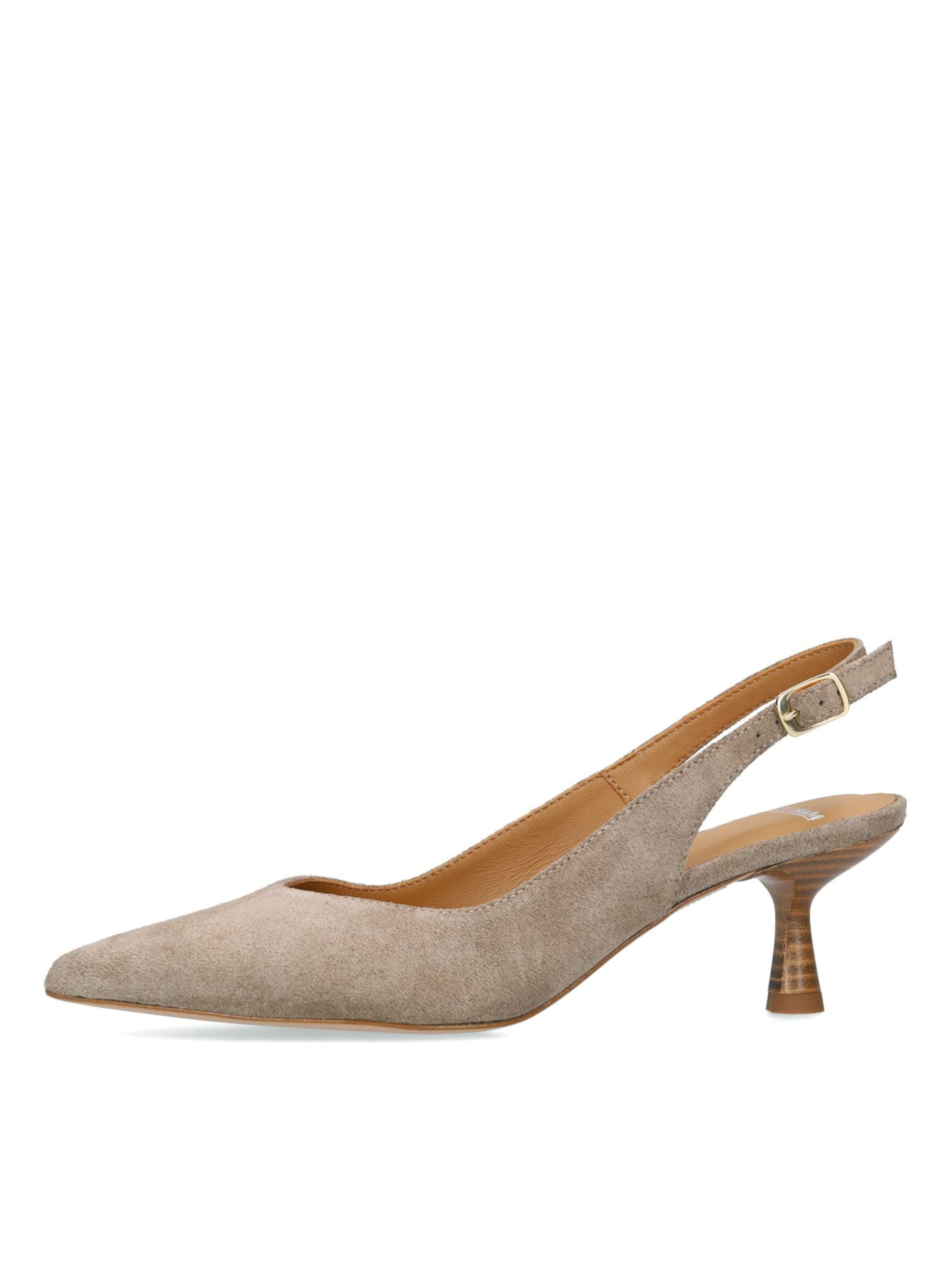 MANFIELD Slingpumps in 36 in de kleur Taupe, Productweergave