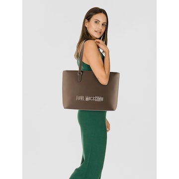 Shopper 'Bold Love' di Love Moschino in marrone: frontale