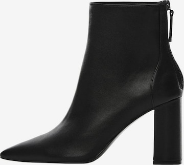 MANGO Ankle Boots 'Giana' in Black: front