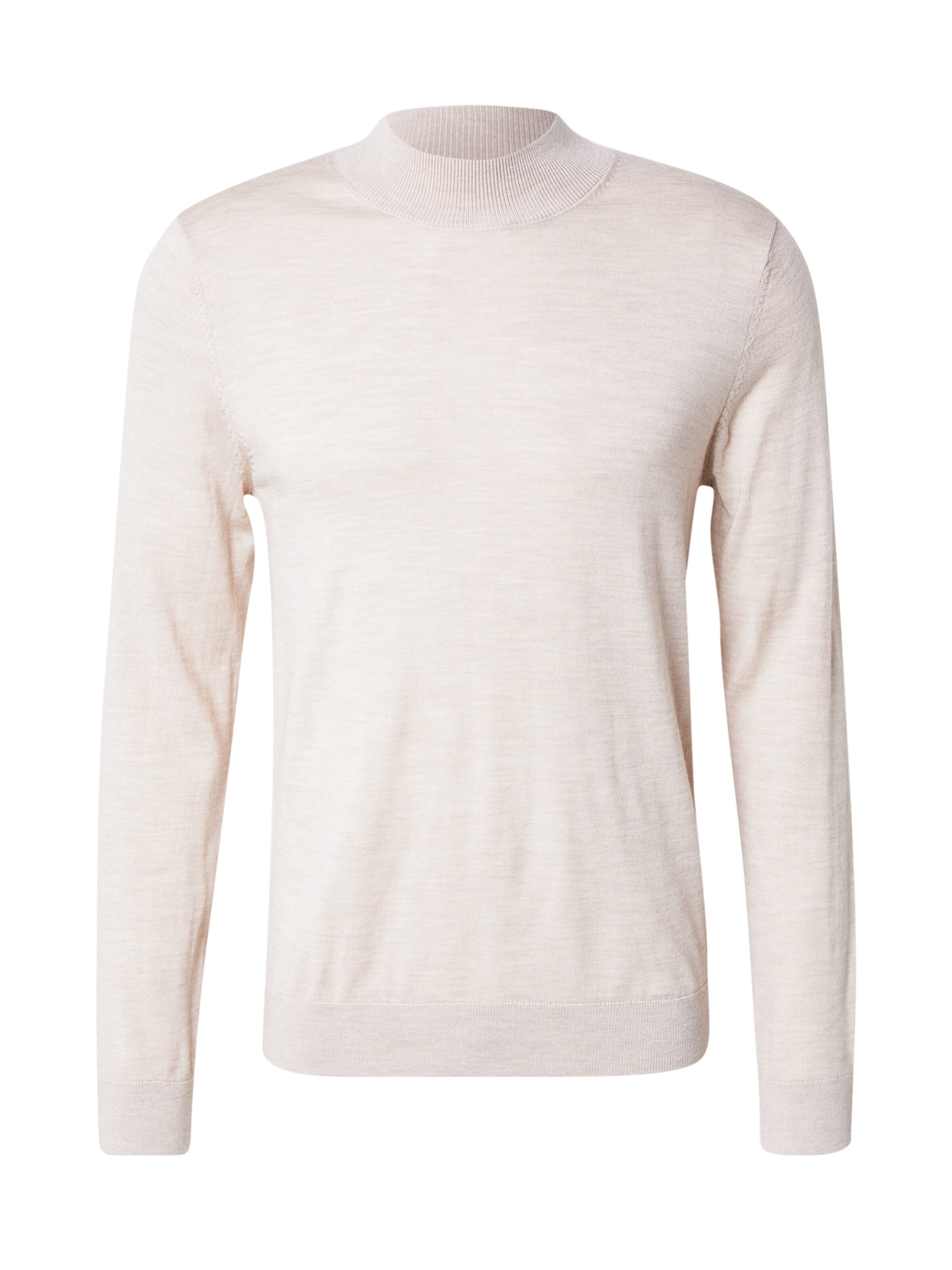 Pull-over 'Tray' SELECTED en beige : devant