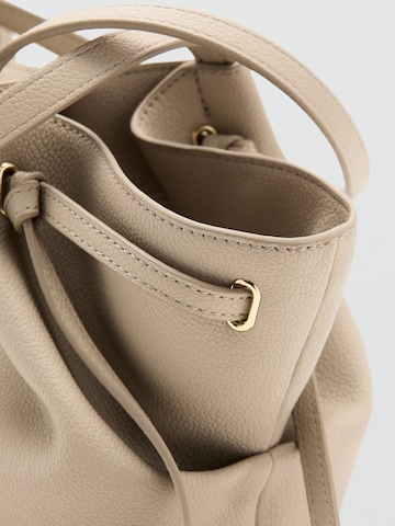 MANGO Shopper 'ROMINA' in Beige