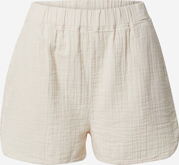 A LOT LESS Regular Shorts 'Norina' (GOTS) in Beige: predná strana