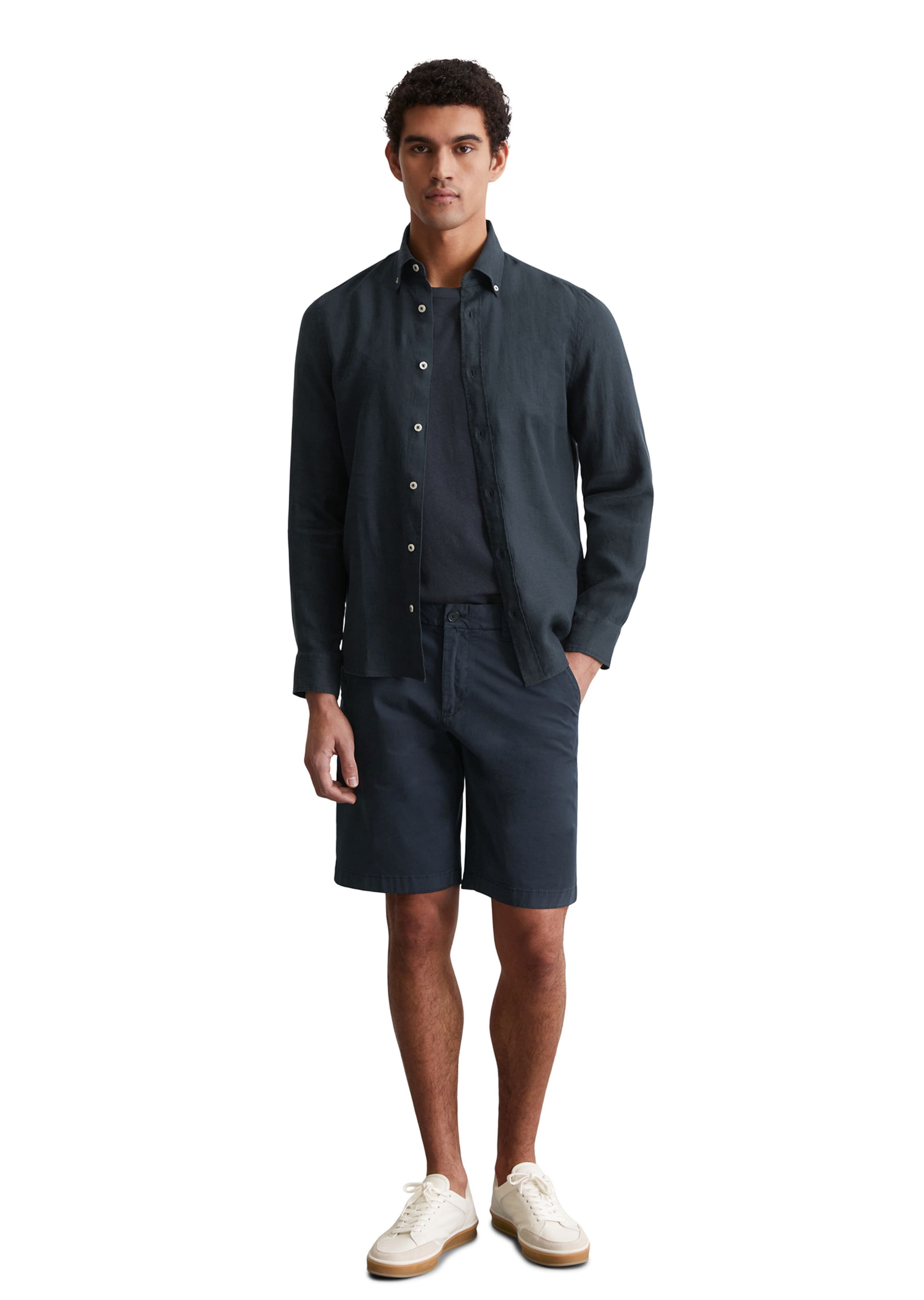 Marc O'Polo Regular Fit Hemd in Blau