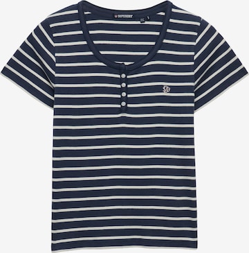 T-shirt Superdry & Co en bleu : devant
