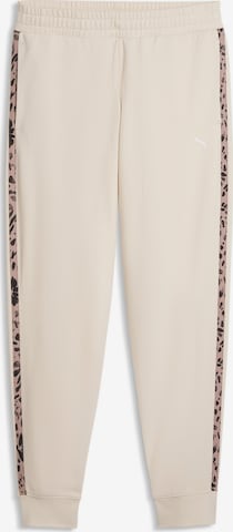 PUMA Sporthose 'Essentials' in Beige: Vorderseite