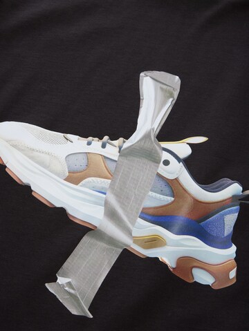 TOM TAILOR Shirt in Black