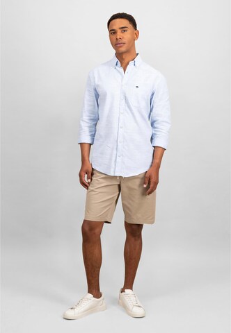 FYNCH-HATTON Regular fit Overhemd in Blauw