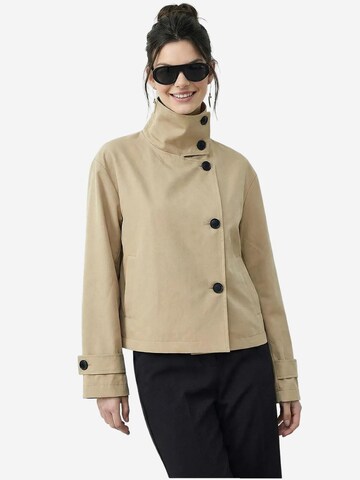Bianco Lucci Between-seasons coat in Beige