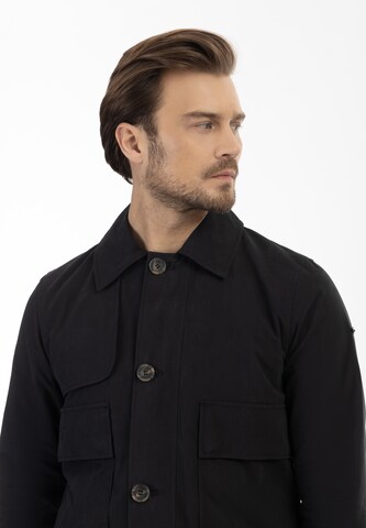 Manteau mi-saison DreiMaster Vintage en noir