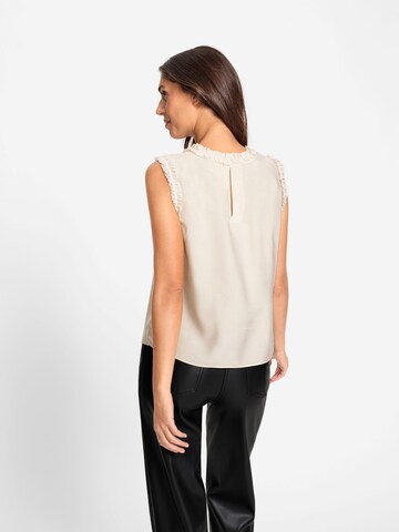 heine Bluse in Beige