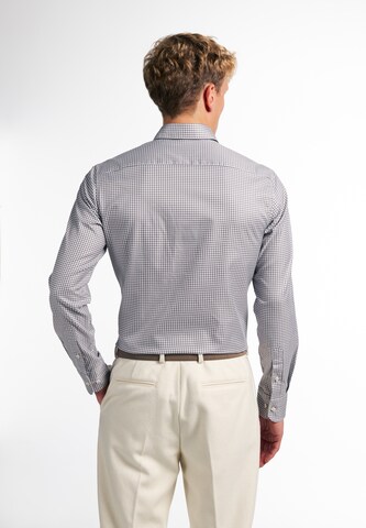 ETERNA Slim Fit Hemd in Grau