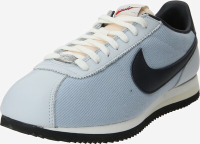 Nike Sportswear Baskets basses 'CORTEZ' en bleu pastel / bleu clair / noir / blanc cassé, Vue avec produit