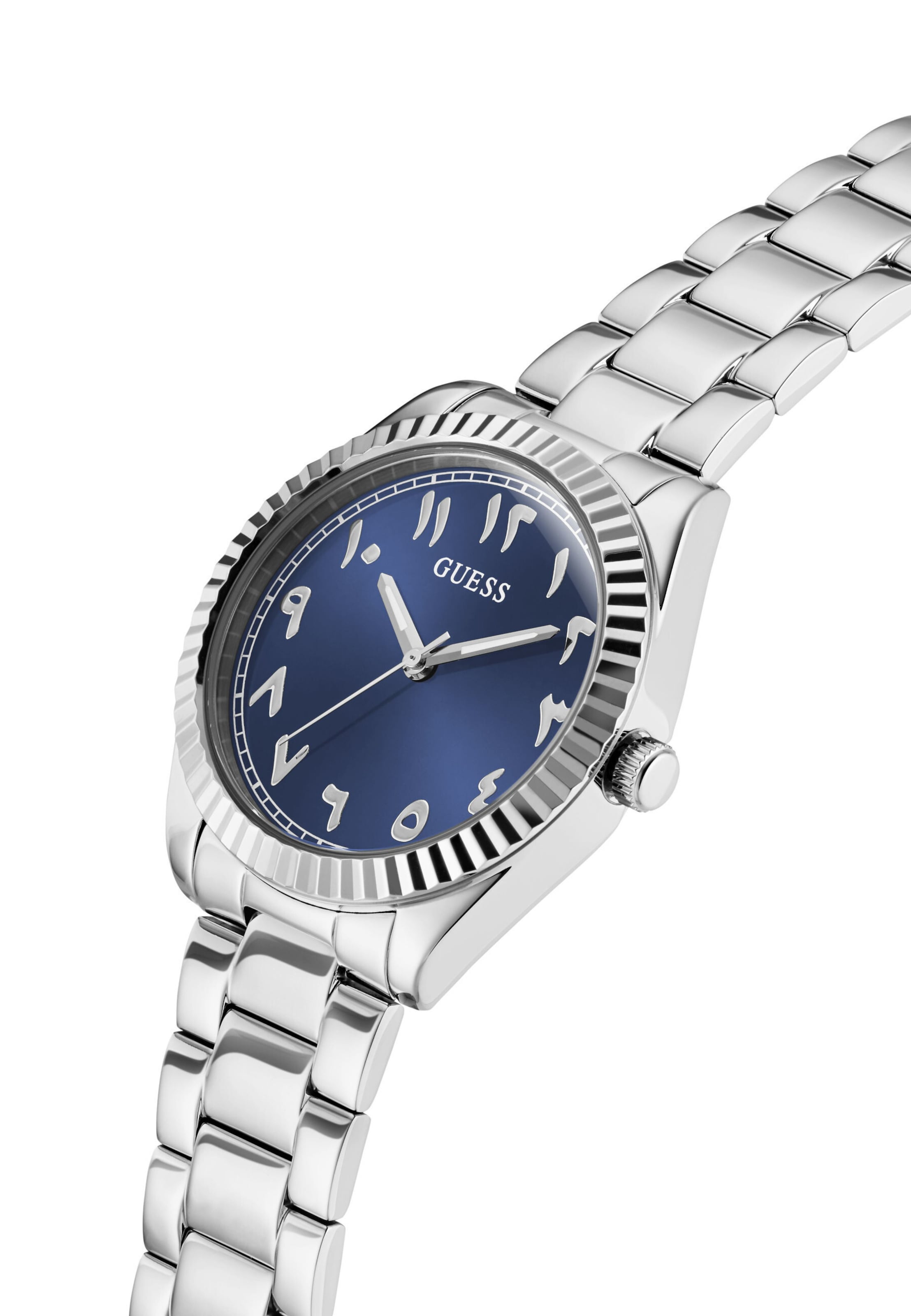 Orologio analogico 'Luna' di GUESS in argento