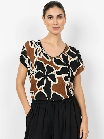 Haut ' SC-FIOLA ' Soyaconcept en marron : devant