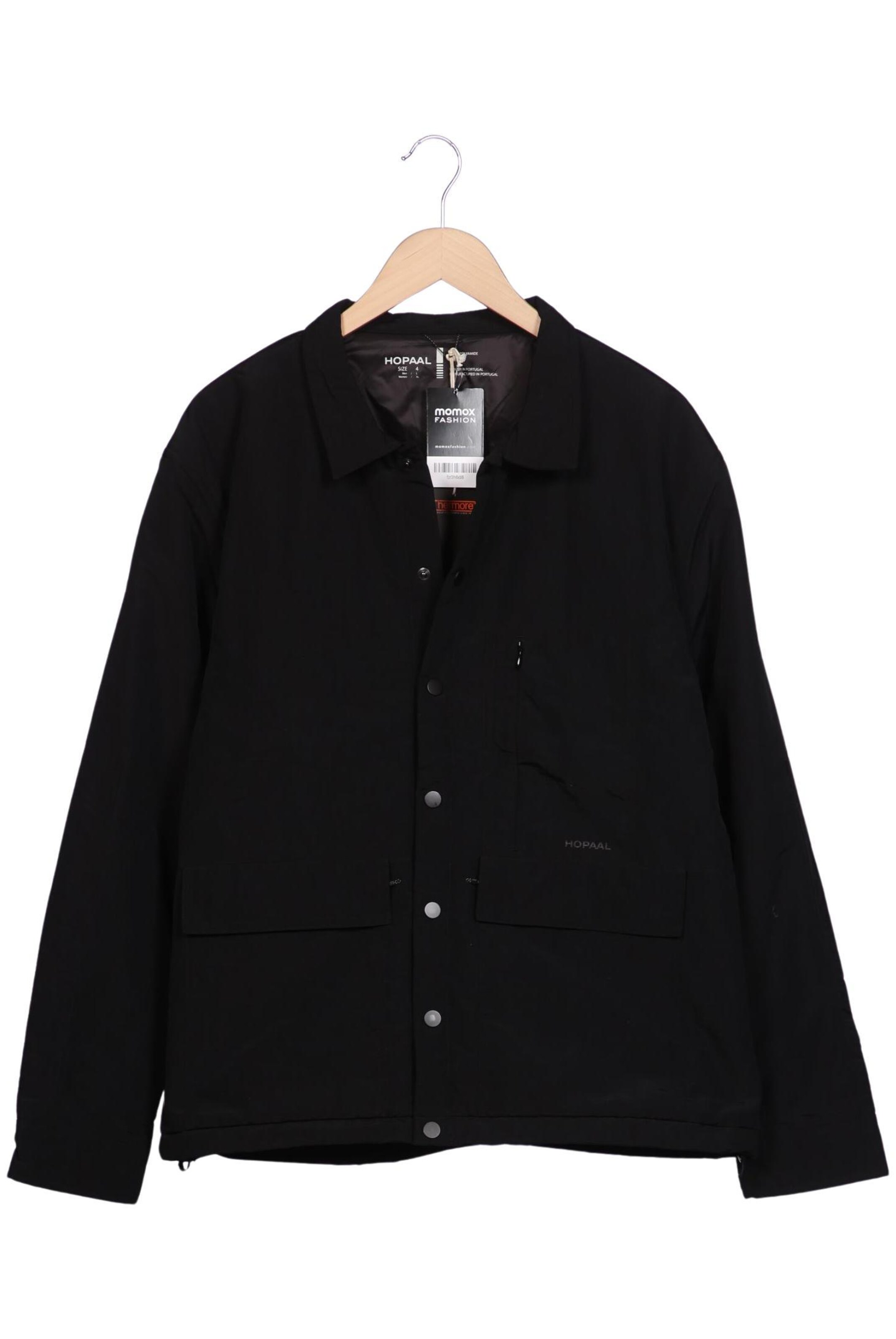 Hopaal Jacke L in Schwarz: Vorderseite