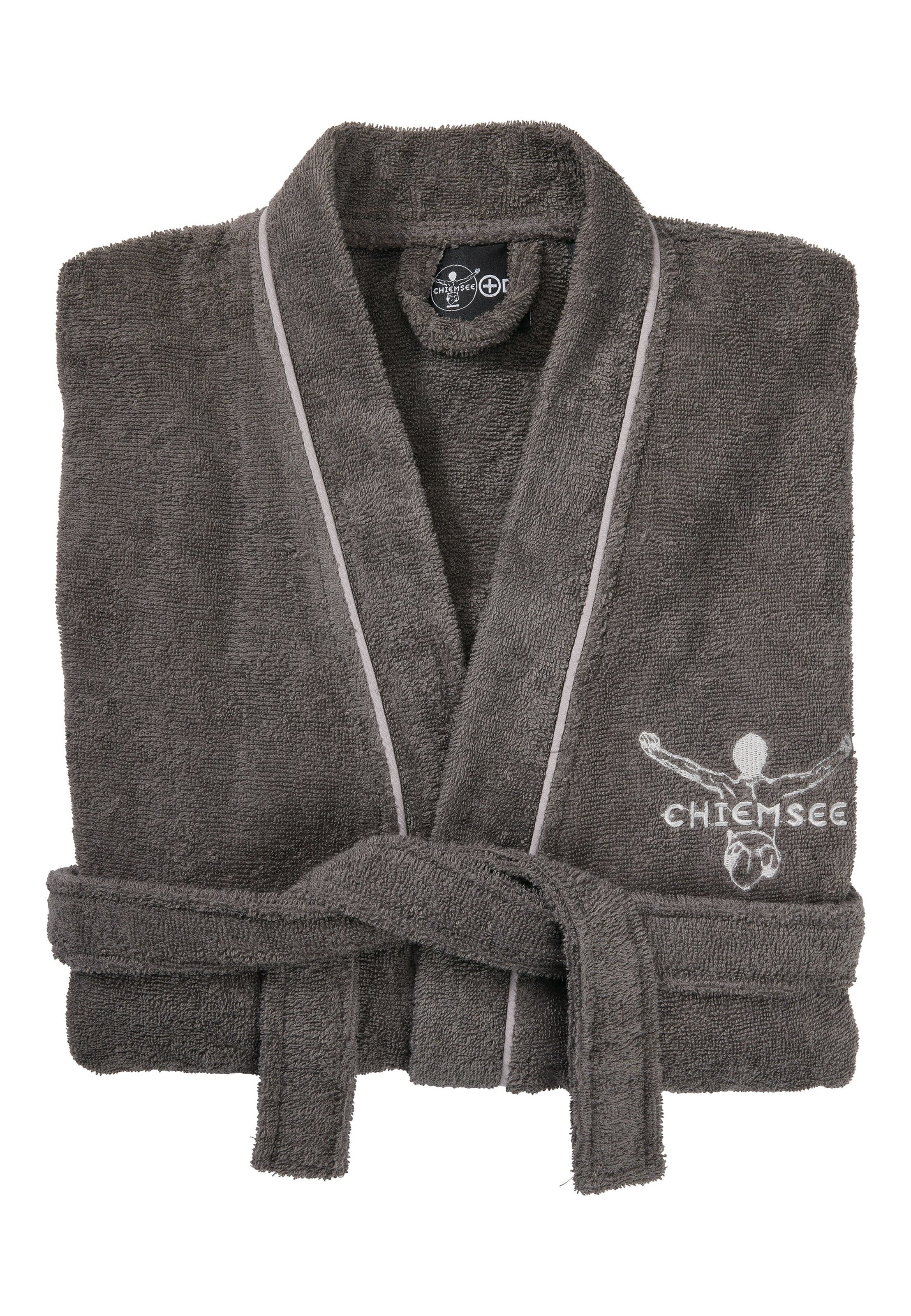 CHIEMSEE Bathrobe short ' Venice' in Grey