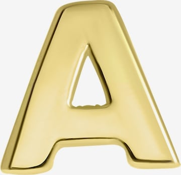 Lucardi Ohrringe 'Buchstabe' in Gold: predná strana