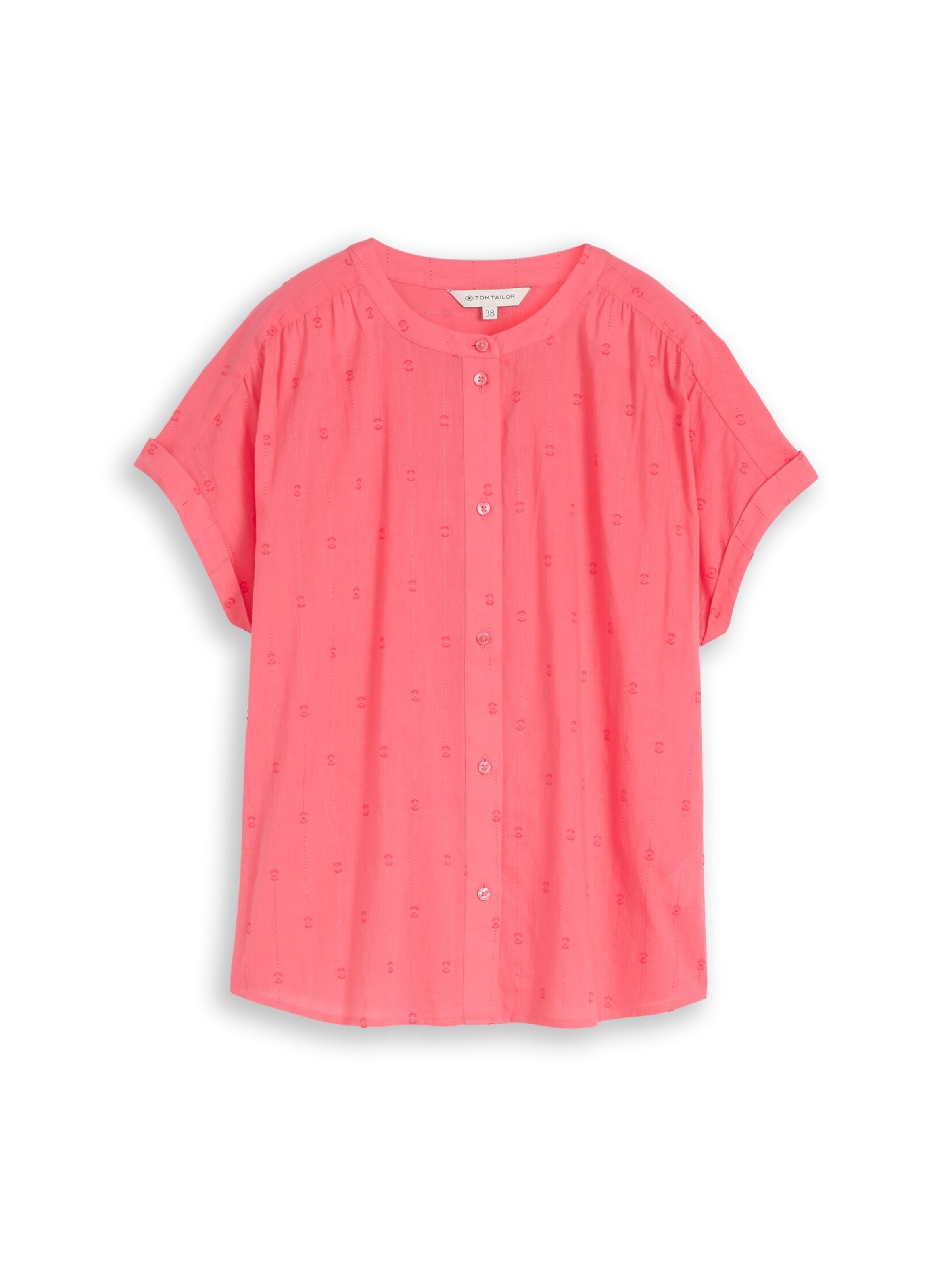 TOM TAILOR Blouse in Roze: voorkant