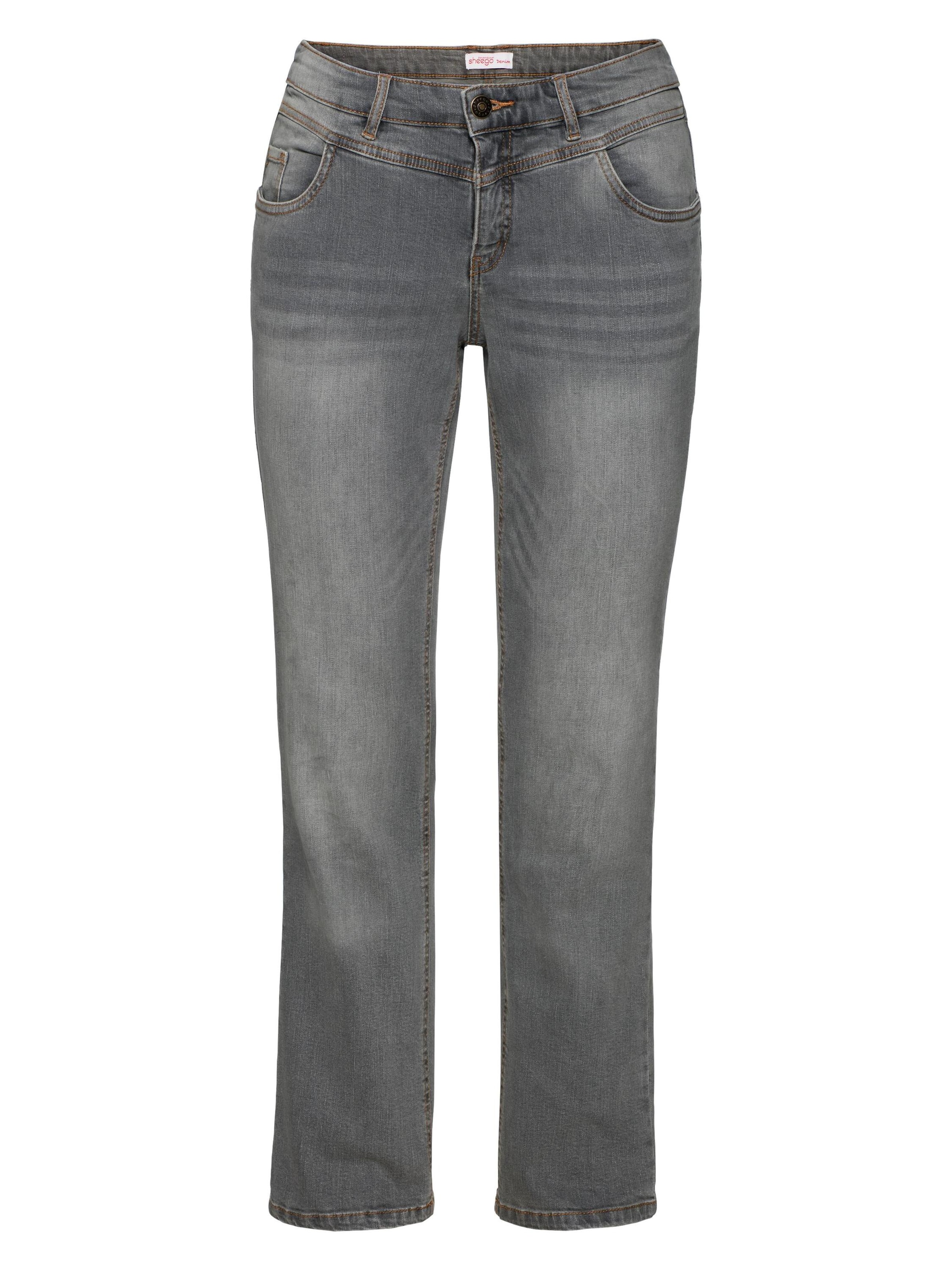 SHEEGO Jeans in Grau: Vorderseite