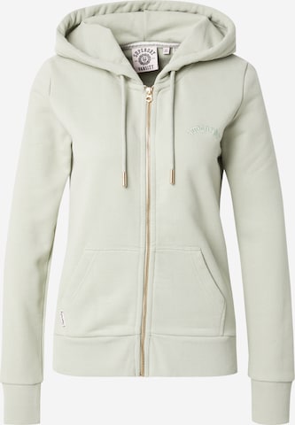 Superdry Collegetakki värissä vihreä: etupuoli