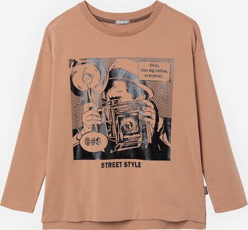 Gulliver Langarmshirt in Beige: predná strana