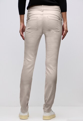 STREET ONE Slim fit Pants in Beige