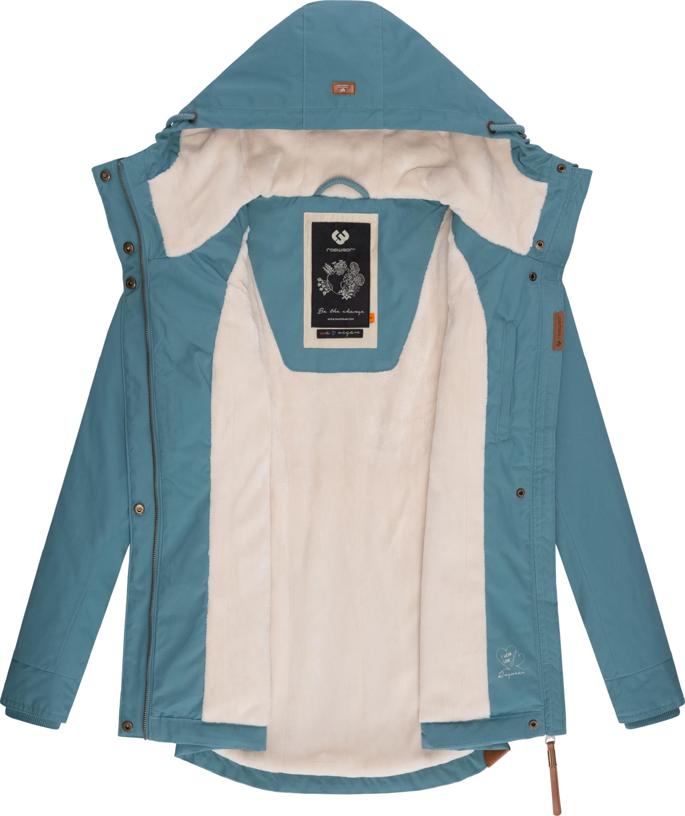 Ragwear Zimní bunda 'Monade' – modrá