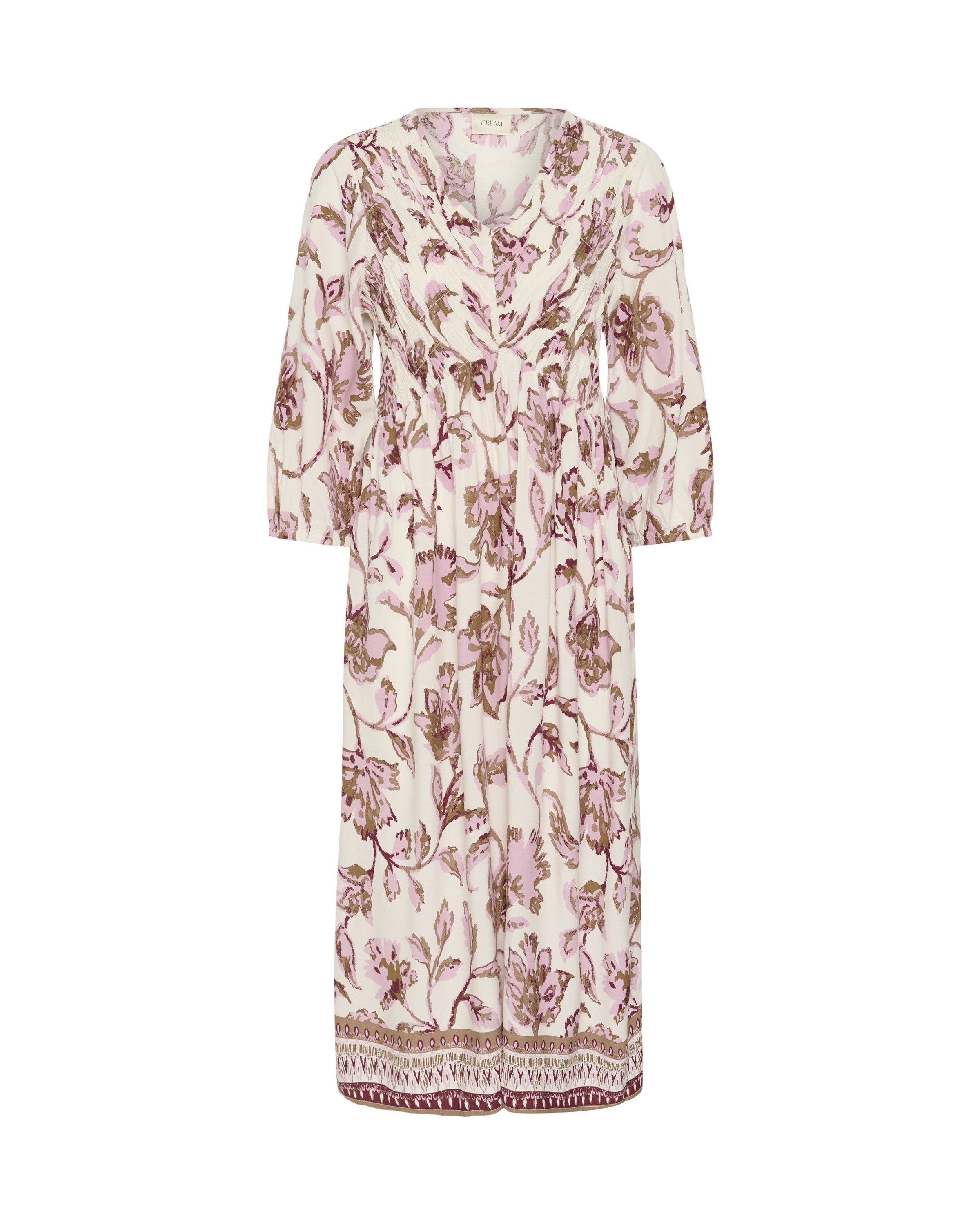 Cream Kjole 'CRTiah' i beige: forside