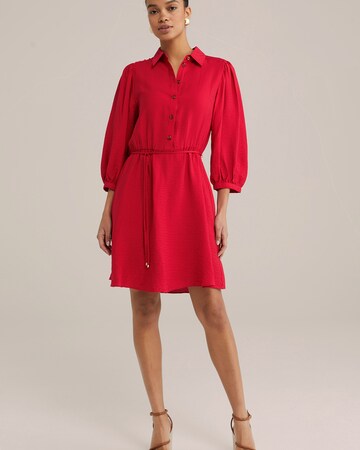WE Fashion Shirt dress in Red